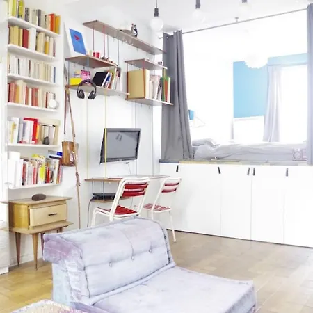 Nice Studio On The Banks Of The Canal Saint-martin *